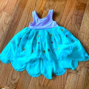 Hanna Anderson Disney Ariel Dress In Soft Tulle